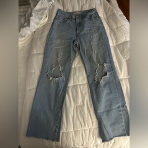 Levi's Light Blue Distressed Women Jeans